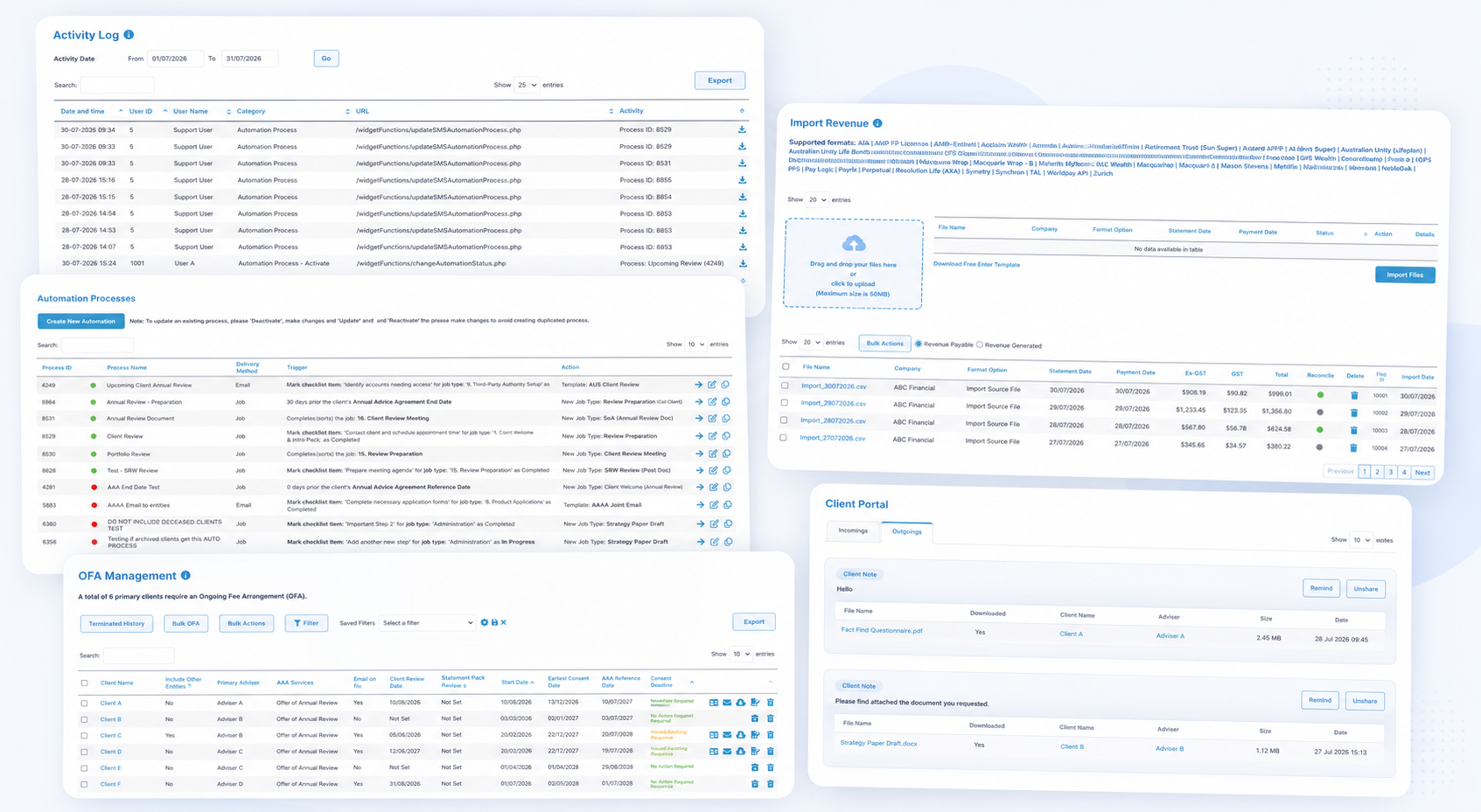 Worksorted solution for self-licensed AFSLs